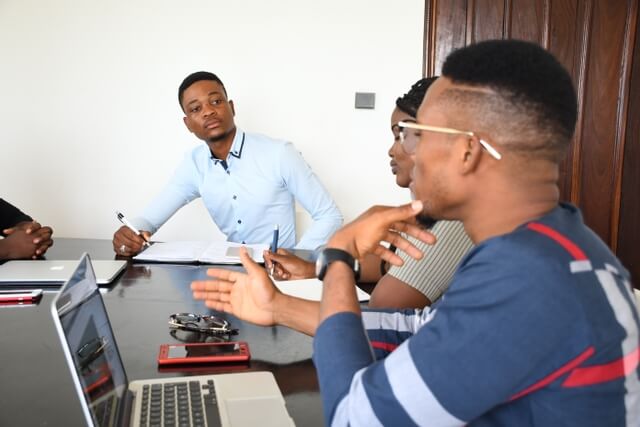 MANUFACTURING office discussion
